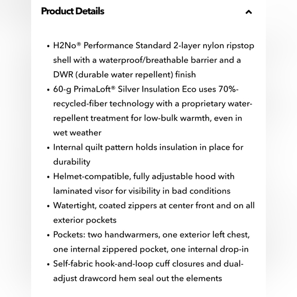 Women's Patagonia Insulated Torrentshell Jacket Size Small - Picture 13 of 13